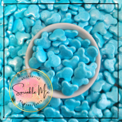 Sugar Shapes - Mickey Heads Baby Blue