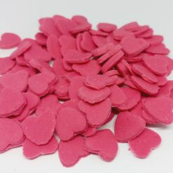 Sugar shape hearts 1cm - Image 2