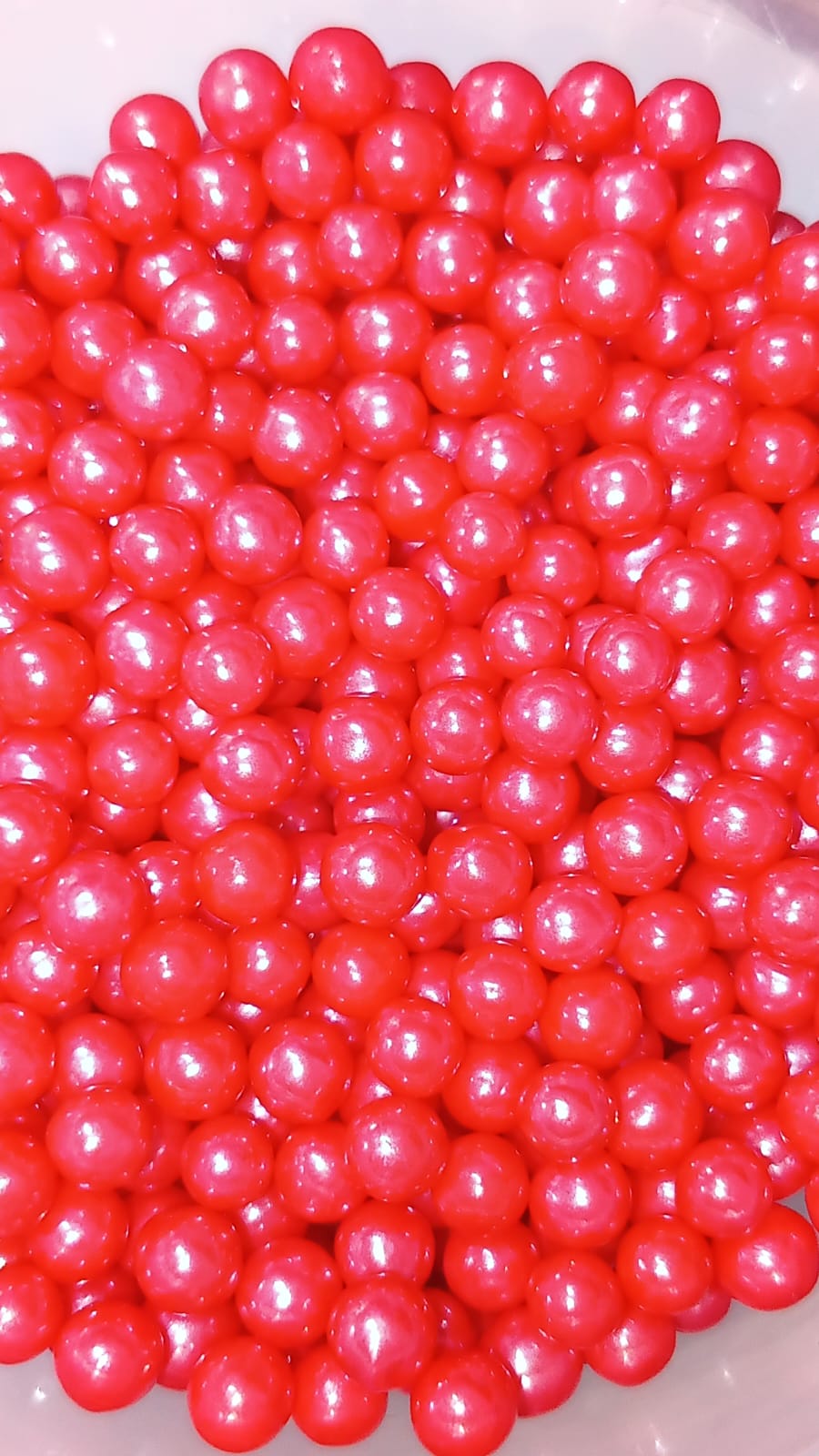 Red Pearls - 4mm, 7mm - Image 2