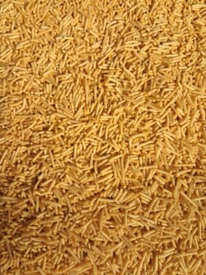 Champagne Gold Satin Vermicelli
